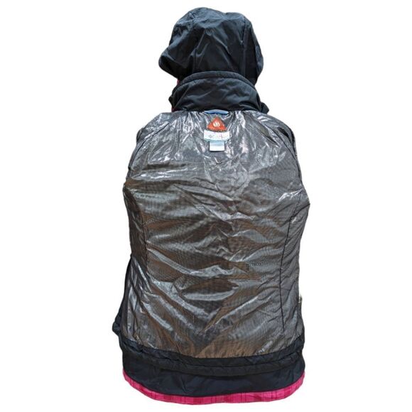 LIKE NEW Columbia Whirlibird Interchange Jacket Deep Blush Plaid Size M - Picture 12 of 14